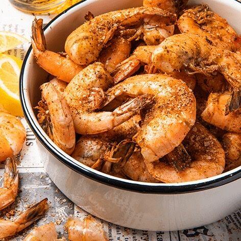 Steamed Spicy Shrimp