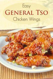 GENERAL TSO WINGS